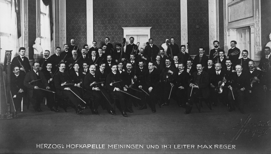 The Hofkapelle Meiningen with Max Reger as conductor