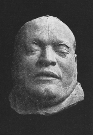 The death-mask by Richard Engelmann