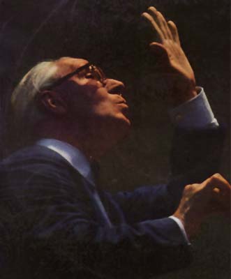 Eugen Jochum conducting in Amsterdam, ca. 1961