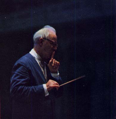 Eugen Jochum conducting in Amsterdam, ca. 1961