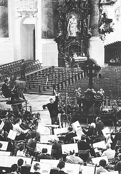 Eugen Jochum in Ottobeuren, 1964