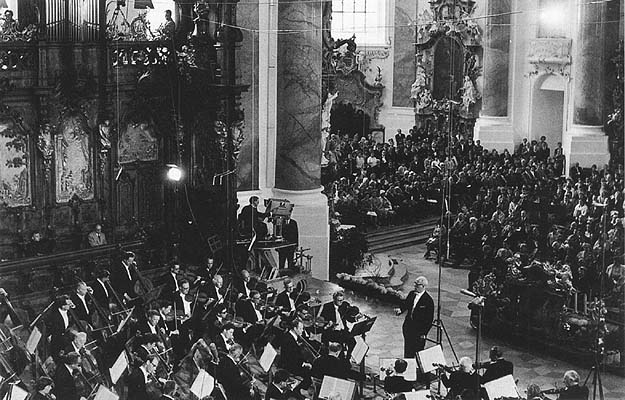 Eugen Jochum in Ottobeuren, May 31, 1964