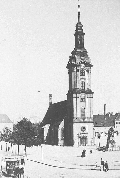 The Leipziger Johanneskirche before 1894