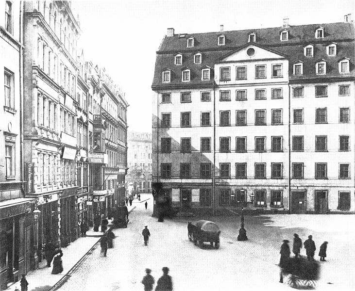 Leipzig, Thomasschule from the East
