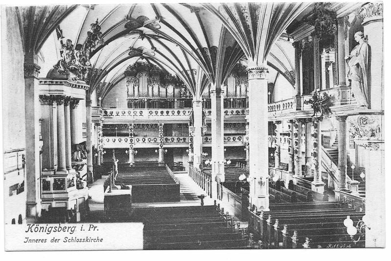 Schlo�kirche mit Orgel an der S&uuml;dseite