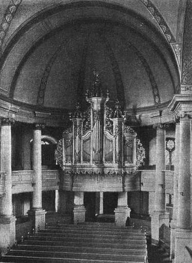 Orgel der Franz&ouml;sisch Reformierte Kirche